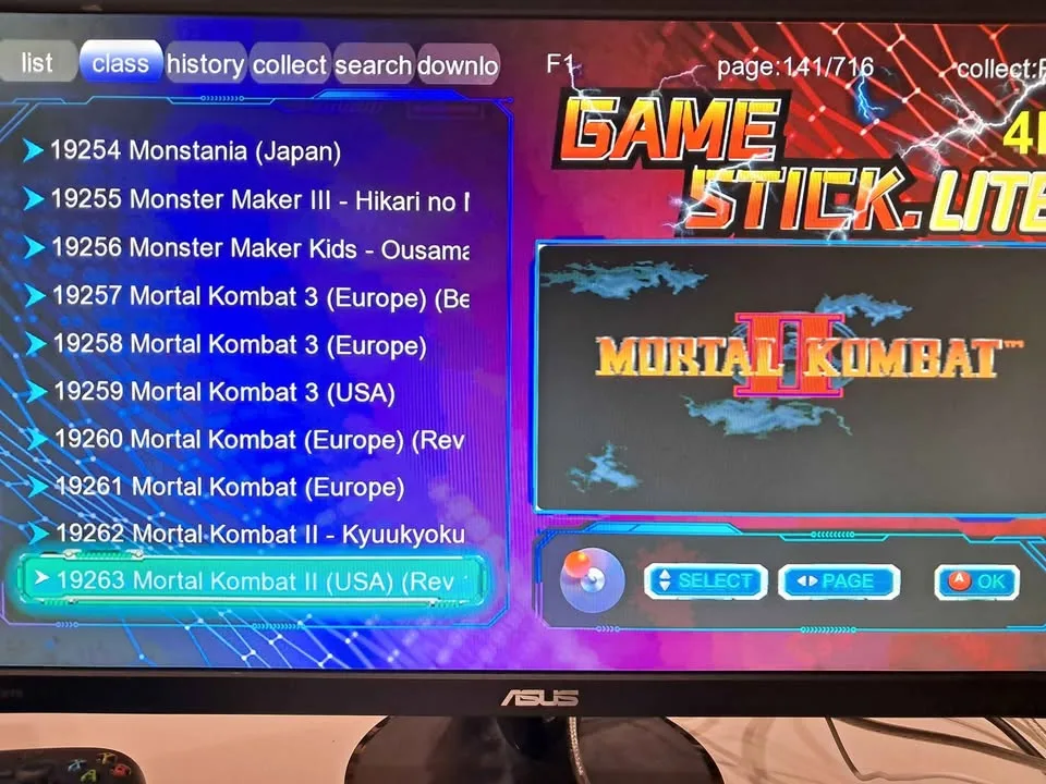 Retro gaming console preloaded with games image indicator(4)