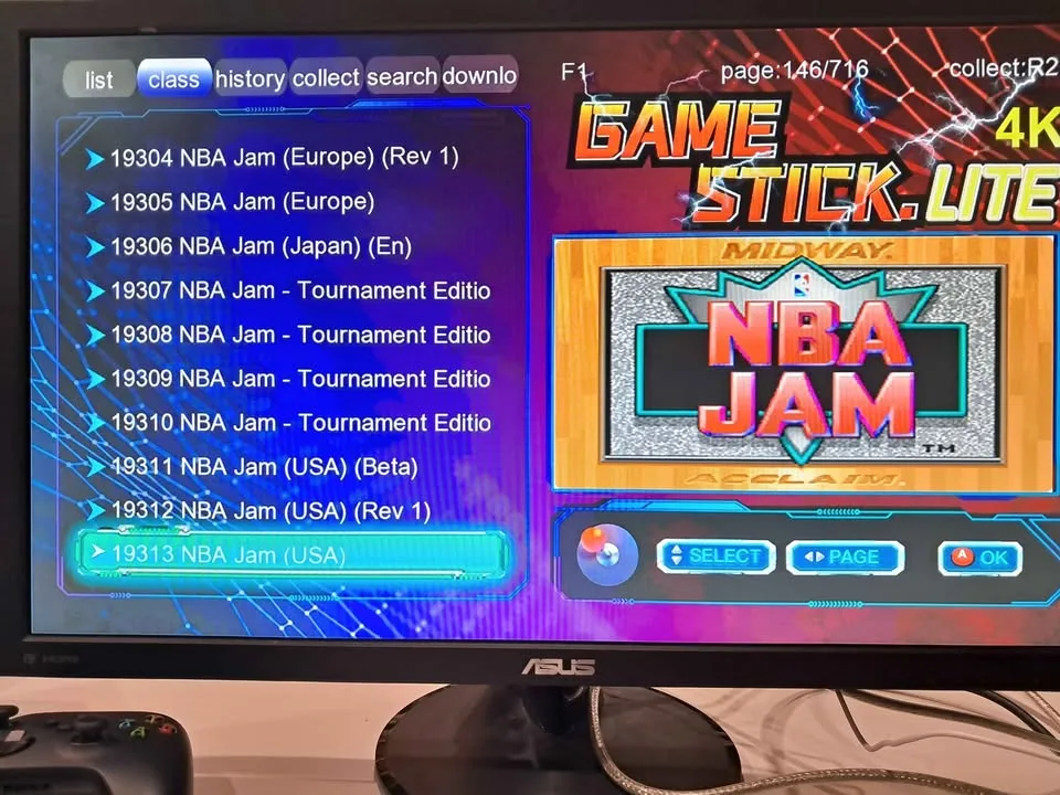 Retro gaming console preloaded with games image indicator(5)