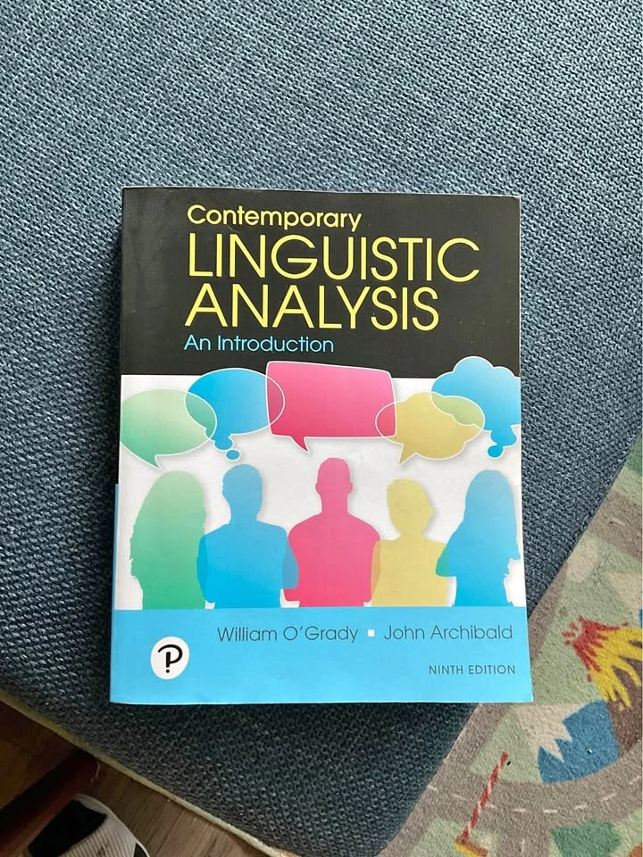 Contemporary Linguistic Analysis: An Introduction, 9th Ed