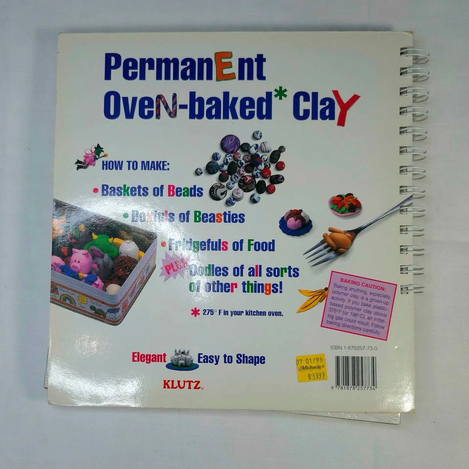 The Incredible Clay Book + Sculpey Polymer Clay Set - photo 2
