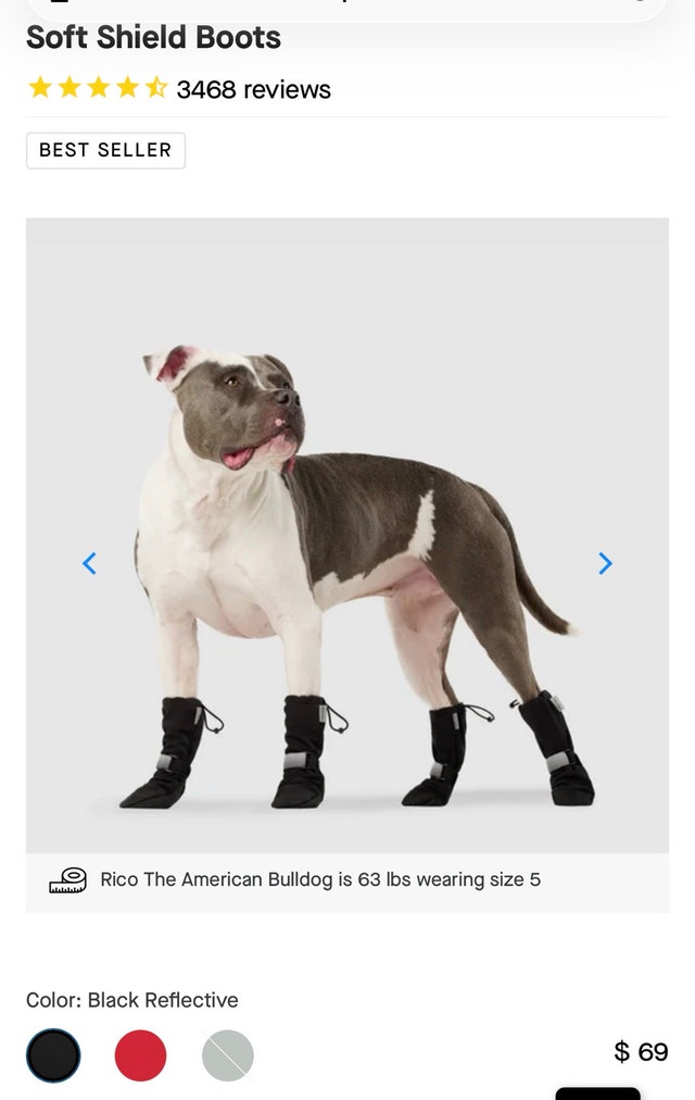 Canada Pooch Soft Shield Boots