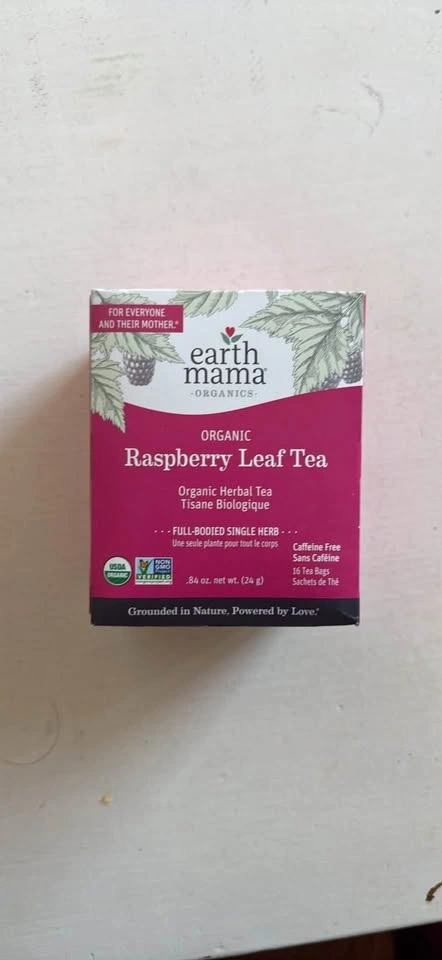Earth Mama Organics Raspberry Leaf Tea 16 Tea Bags