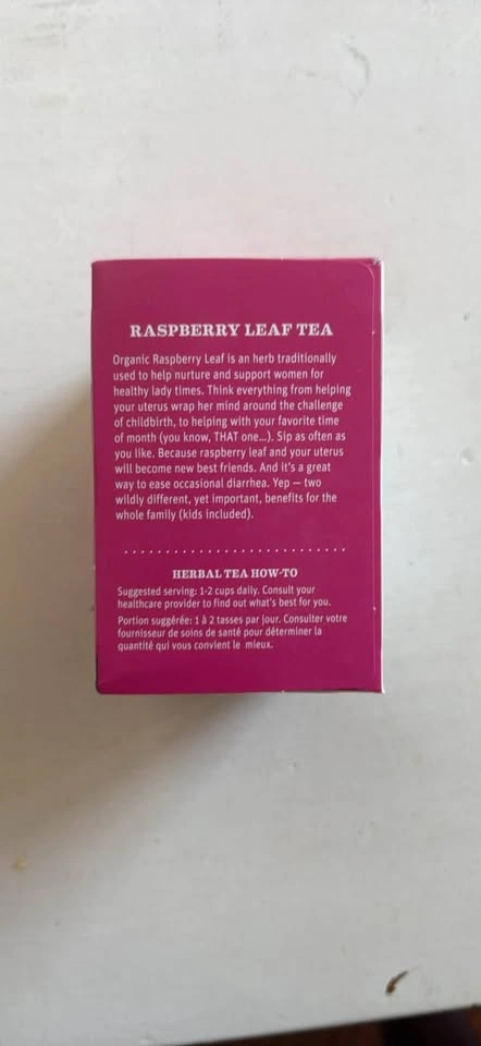 Earth Mama Organics Raspberry Leaf Tea 16 Tea Bags - photo 2