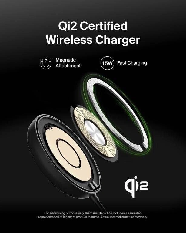Belkin Magnetic Wireless Charger Pad - photo 4