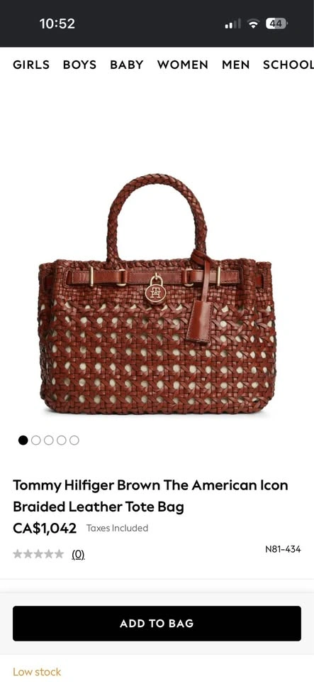 Tommy Hilfiger American Icon leather tote bag - photo 4