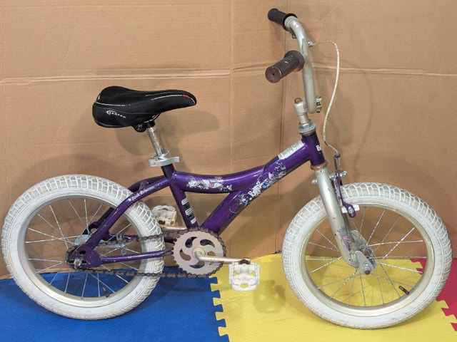 12" Kids Purple Bratz Bike, 3-8 Years Old
