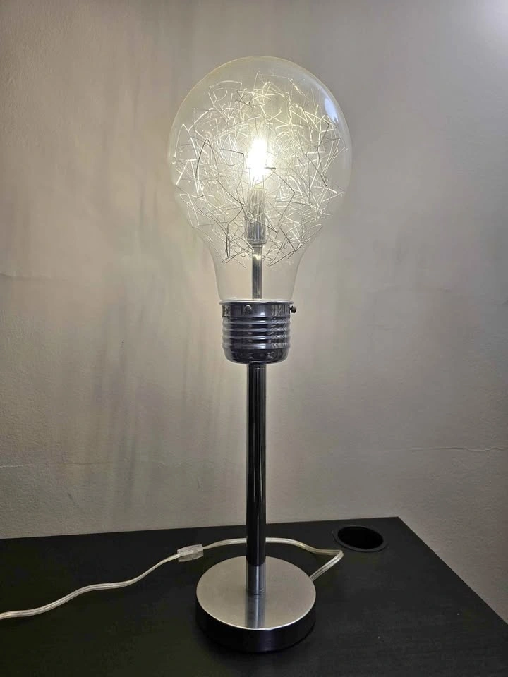 Giant Light Bulb Table Lamp