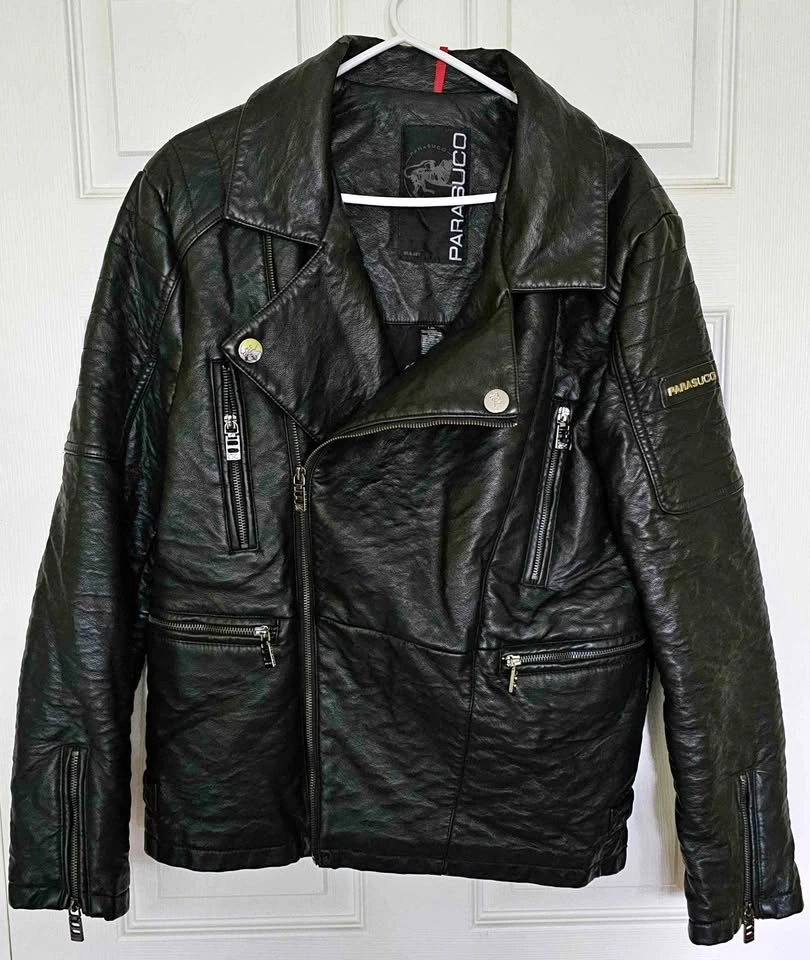 Parasuco Men's Faux-Leather Jacket - Size Large (Minor Inner Col