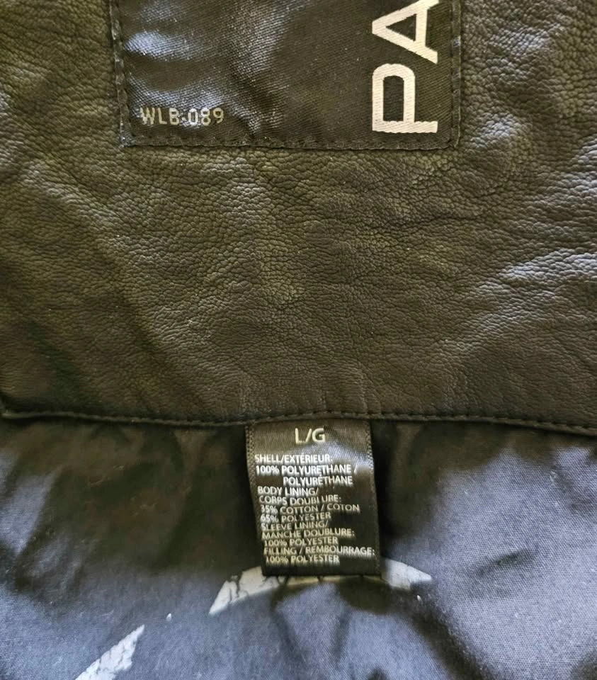 Parasuco Men's Faux-Leather Jacket - Size Large (Minor Inner Col - photo 4