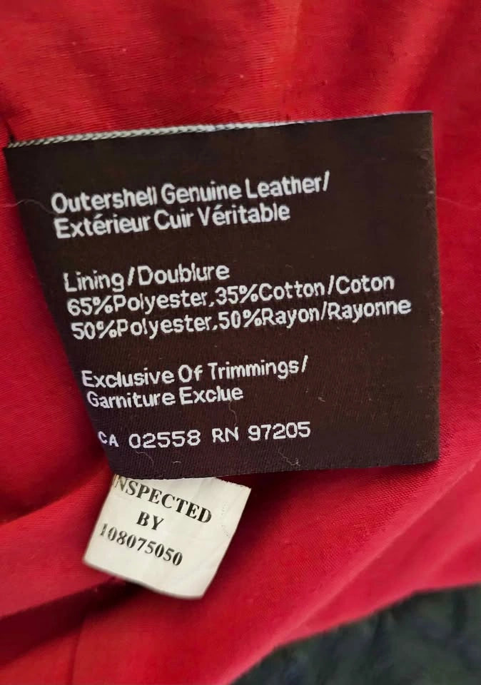 Vintage Y2K Danier Leather Moto Jacket with Rare Dragon Lining - photo 5