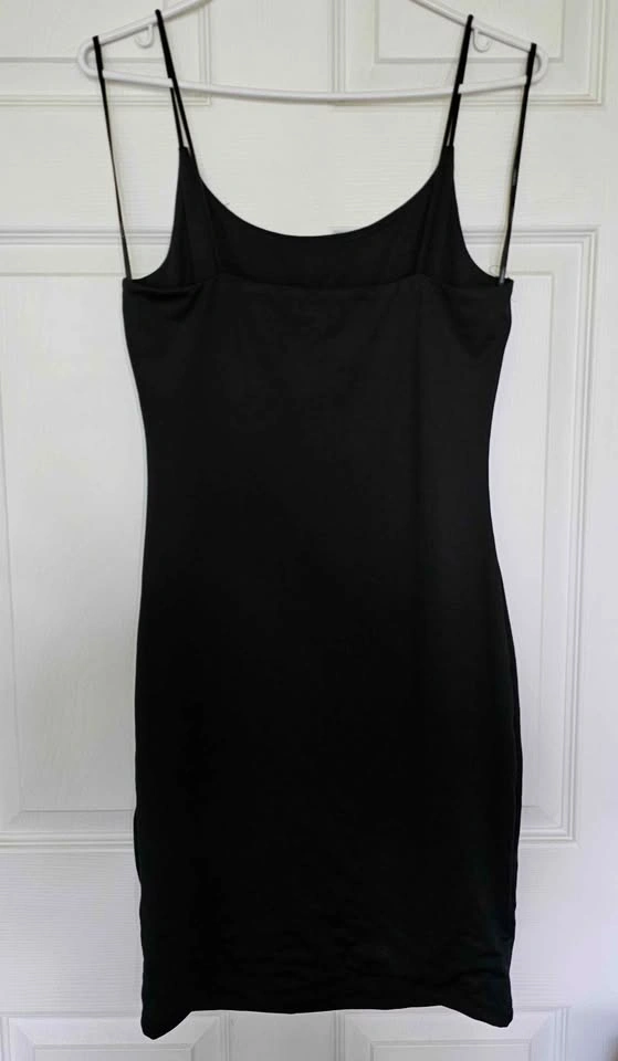 Brand New Forever 21 Black Bodycon Spaghetti Strap Mini Dress - - photo 2