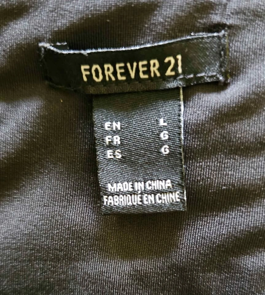 Brand New Forever 21 Black Bodycon Spaghetti Strap Mini Dress - - photo 3
