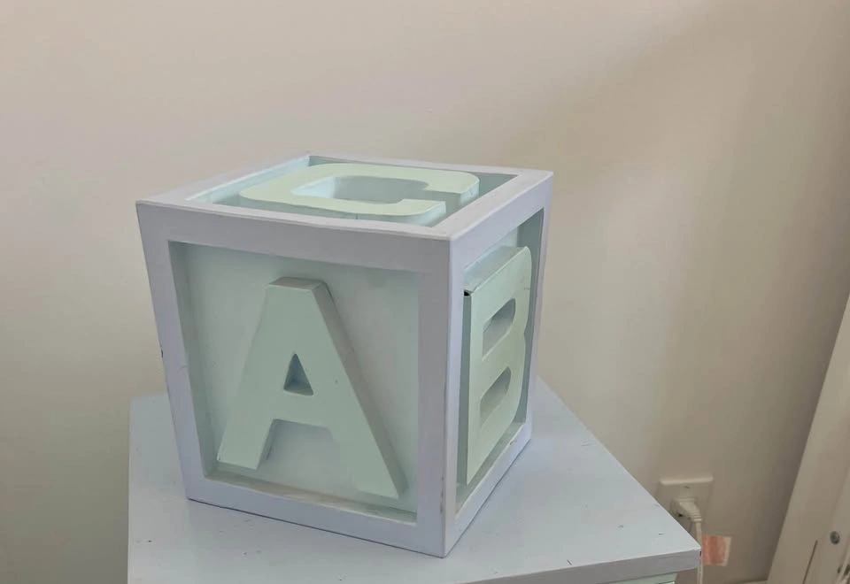 Large Wooden ABC Decorative Block - photo 2