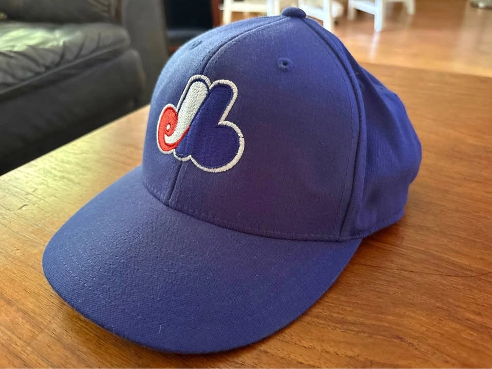 Vintage Adult MLB Montreal Expos Fitted Baseball Cap