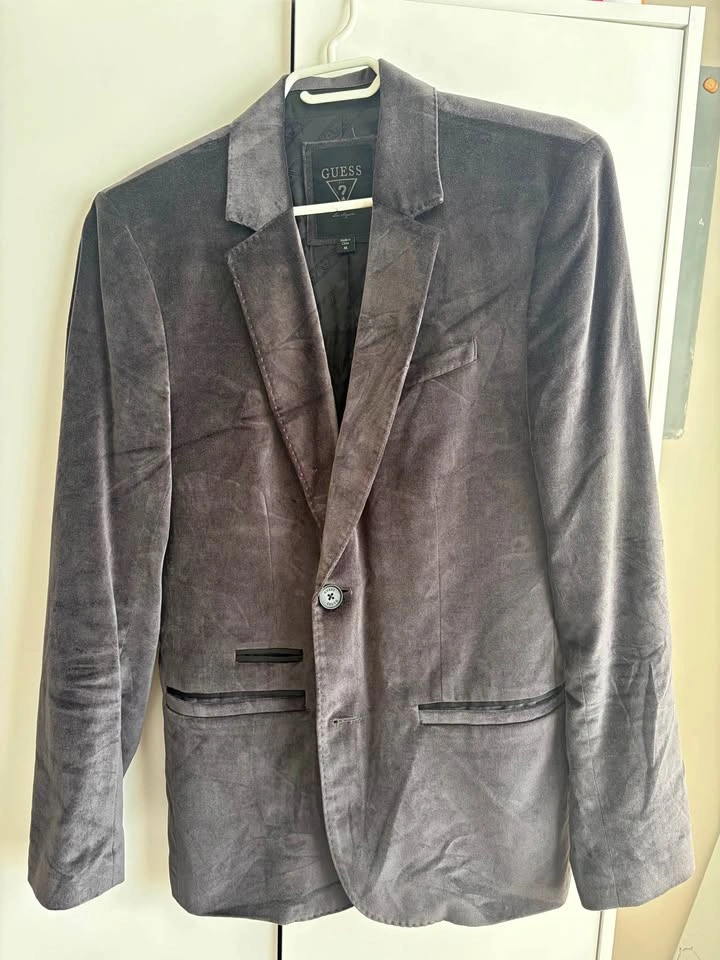 Guess Size M Men’s Blazer Black