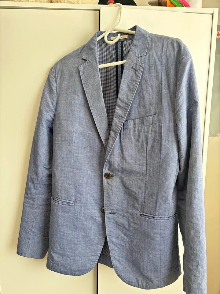 Zara Men US size 40 Blue Blazer