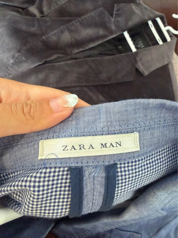 Zara Men US size 40 Blue Blazer - photo 2
