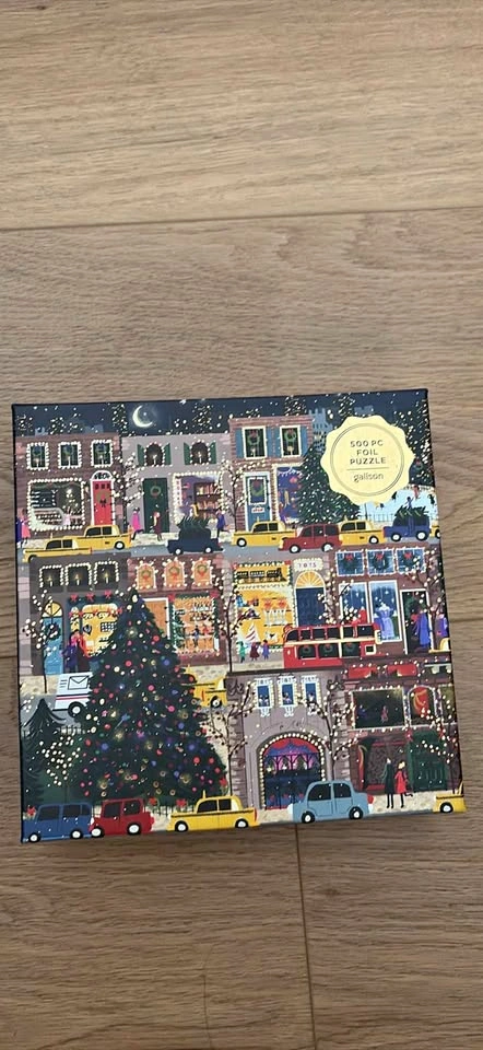 Galison 500 pieces puzzle Christmas Winter Lights