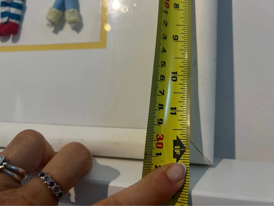 Staging- Framed 3D Fabric Doll Wall Art - photo 2