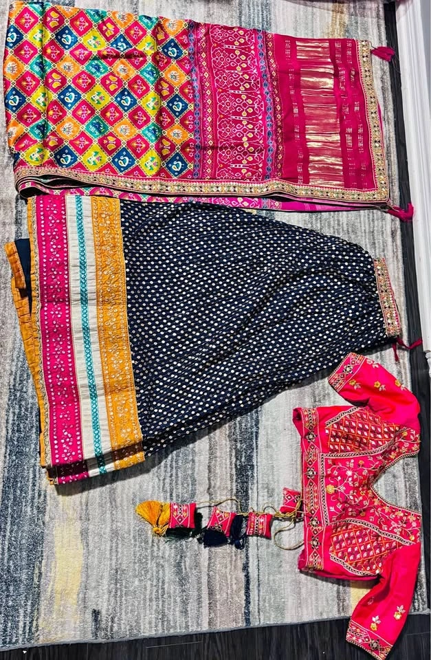 Traditional Embroidered Lehenga Choli Set