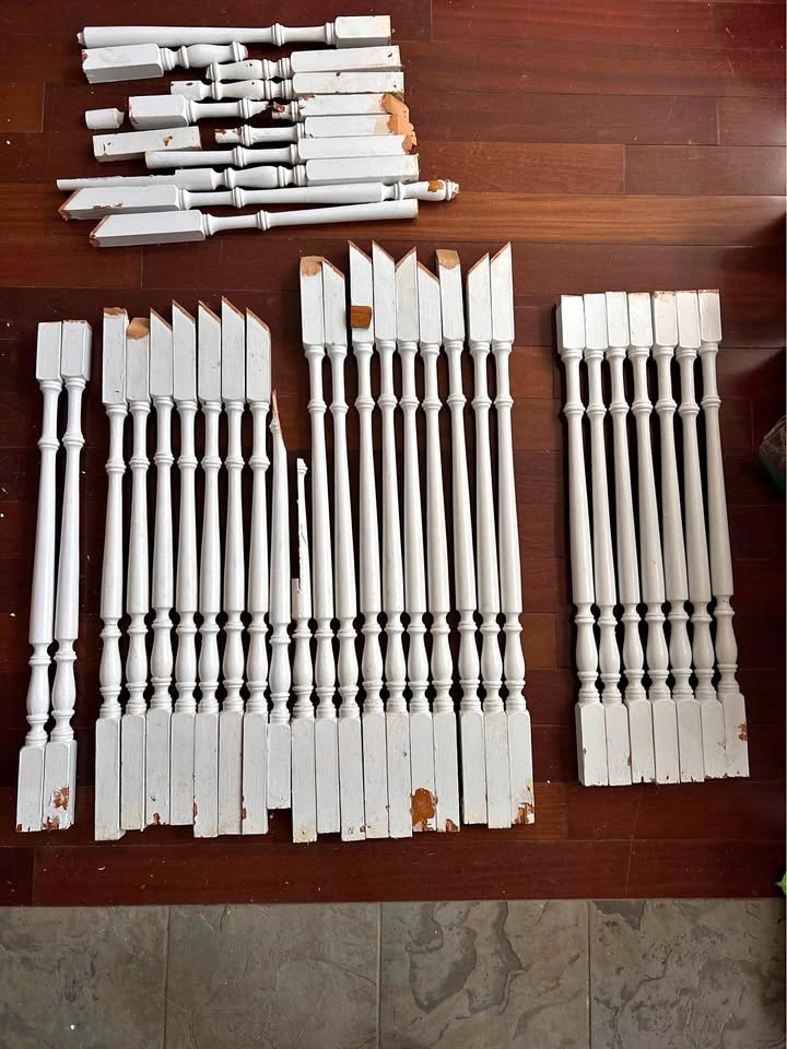 1940s Antique 1 1/4 inch Spindles - Hard to Find