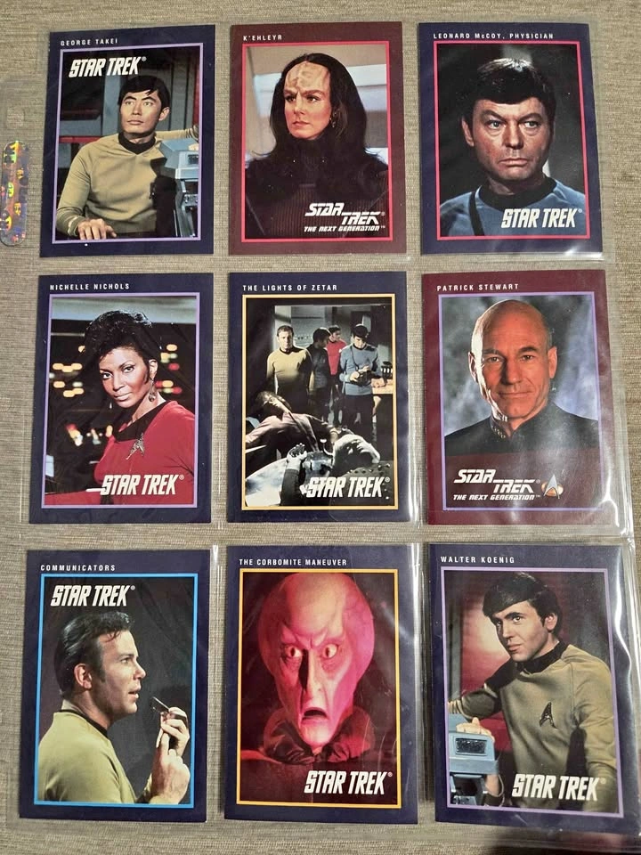 1991 Impel Star Trek 25th Anniversary Trading Cards Lot