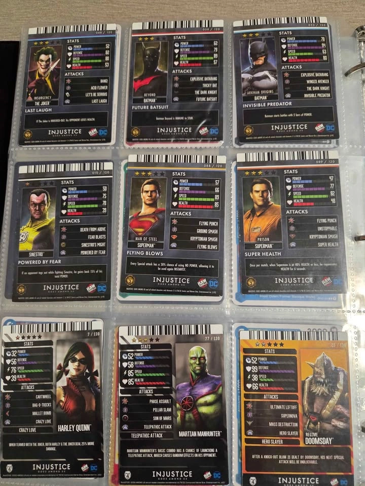 DC Injustice Gods Among Us Arcade Base Cards - photo 2