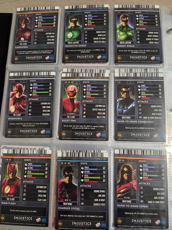 DC Injustice Gods Among Us Arcade Base Cards - photo 4