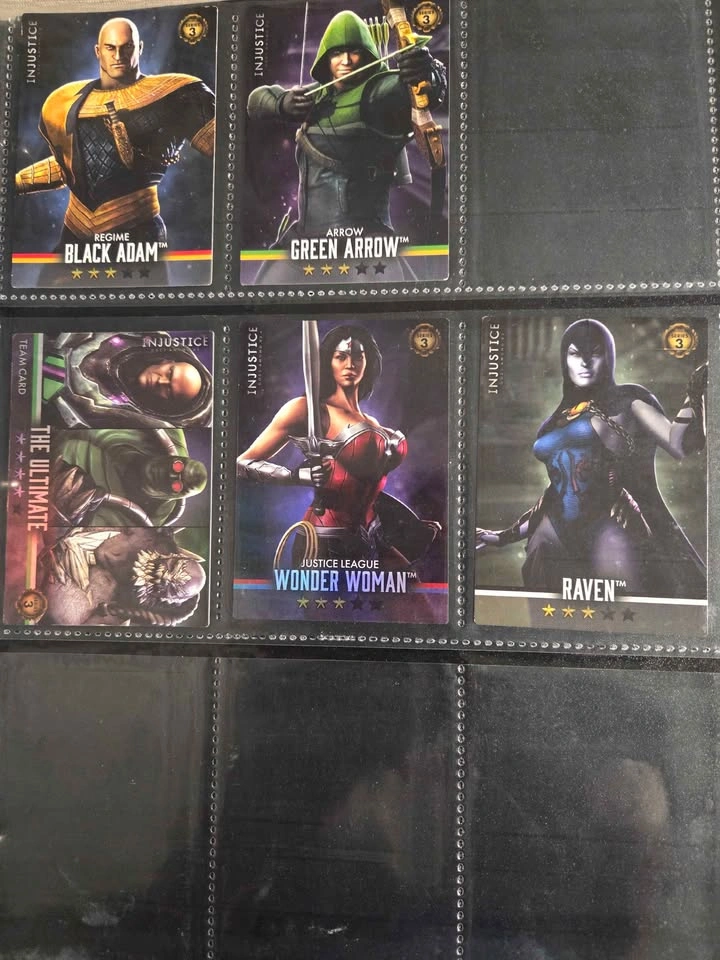 DC Injustice Gods Among Us Arcade Base Cards - photo 5