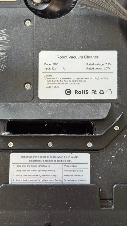 Robot Vacuum Cleaner G90 Ropvacnic - photo 3