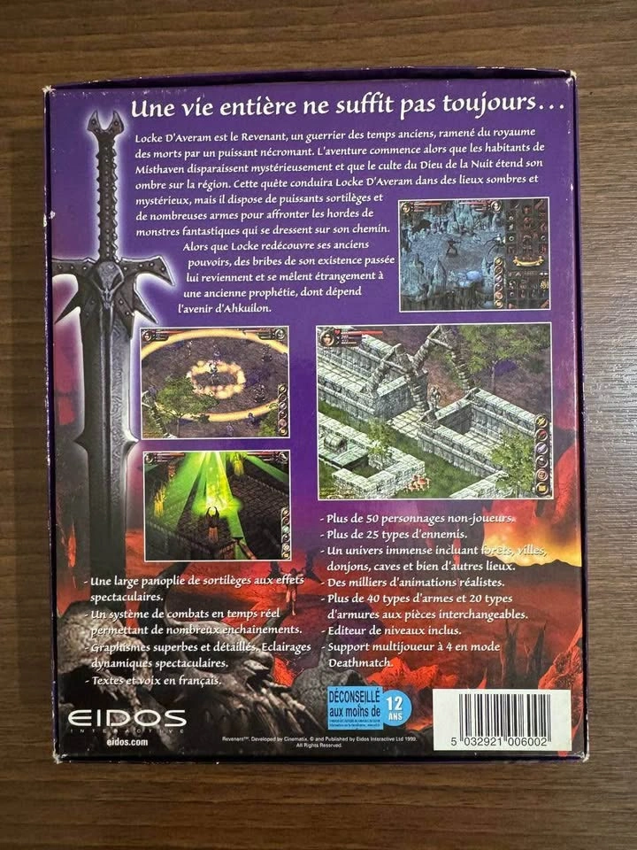 Revenant big box pc game (French version) - photo 2