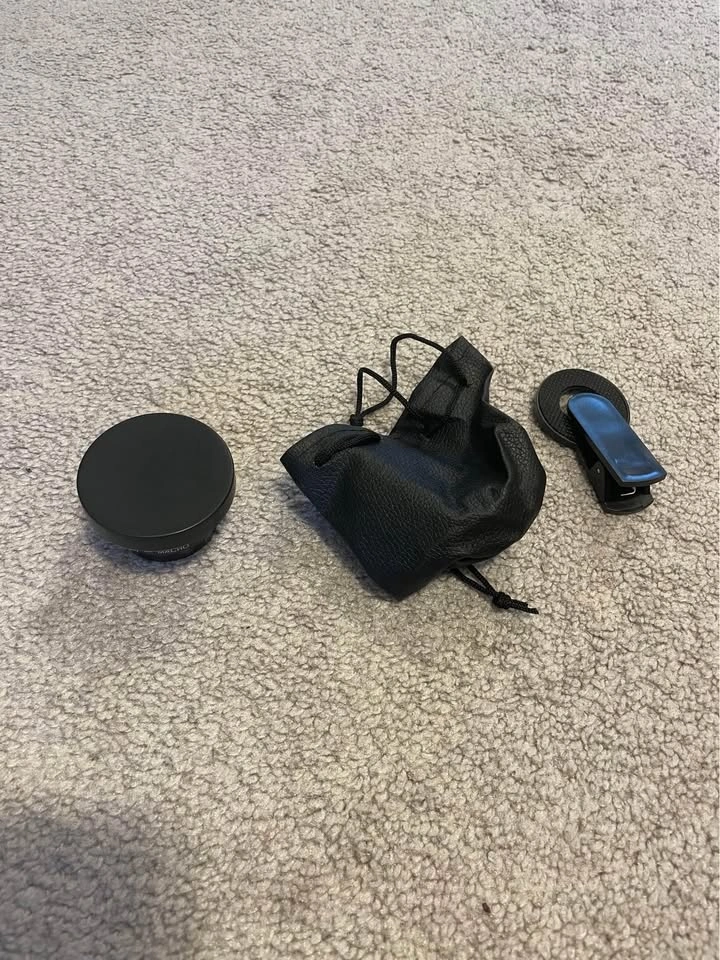 Phone Lens Kit 0.45x Wide Angle & 12.5x Macro + Mic - photo 3