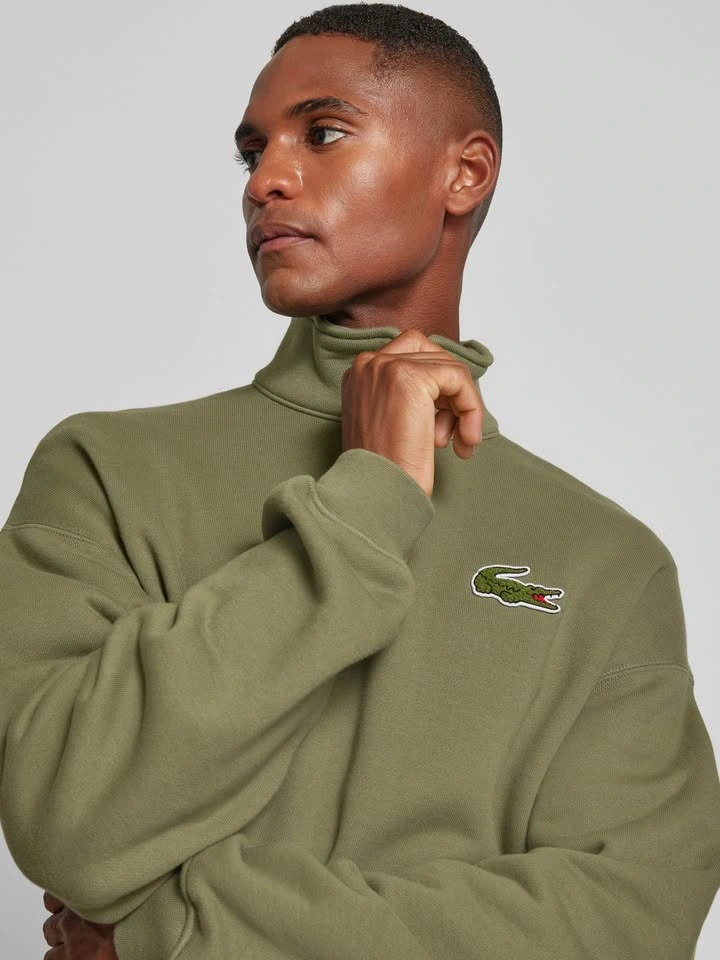 Lacoste Green Half-Zip Sweatshirt and Joggers Tracksuit - photo 3