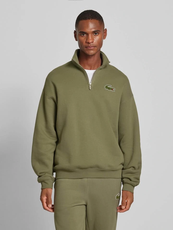 Lacoste Green Half-Zip Sweatshirt and Joggers Tracksuit - photo 4