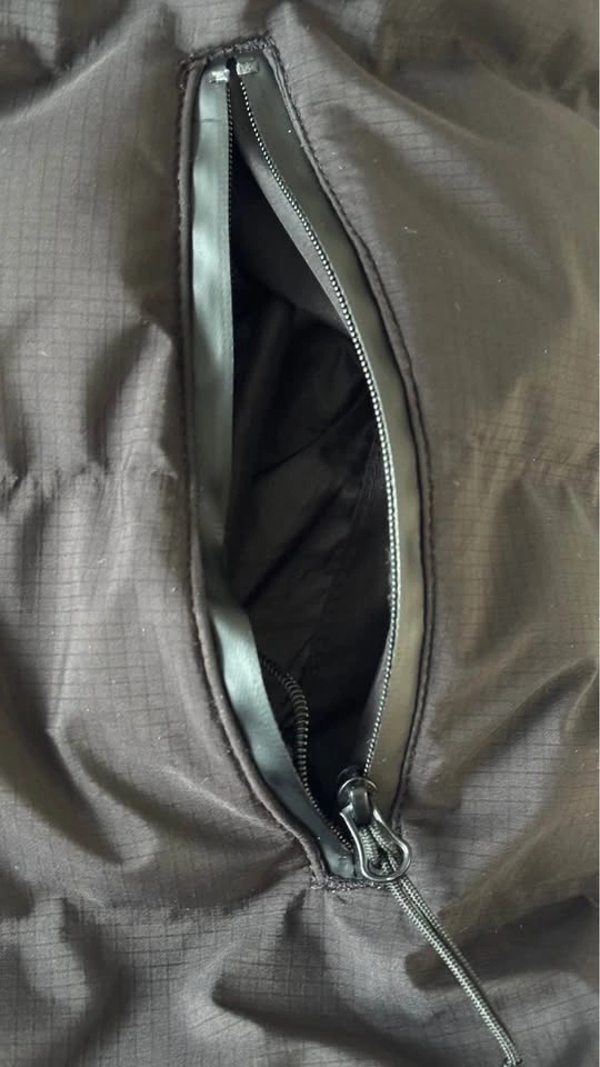 H&M Black Hooded Puffer Jacket Size S - photo 4