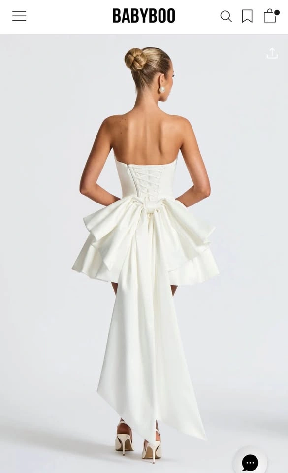 BabyBoo - TRINITY MINI DRESS - IVORY size L - photo 2