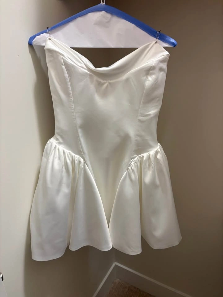 BabyBoo - TRINITY MINI DRESS - IVORY size L - photo 4