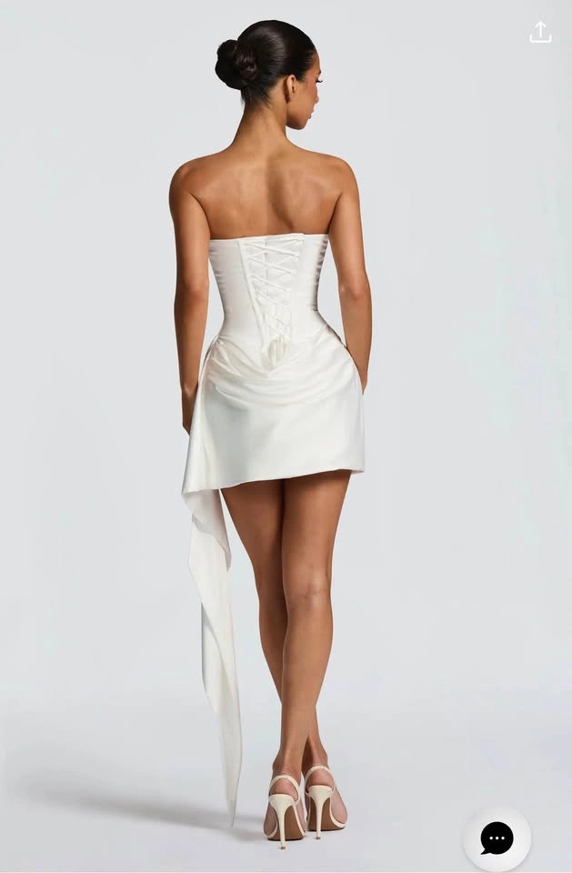 BabyBoo MONA MINI DRESS - IVORY size M plus scarf - photo 2