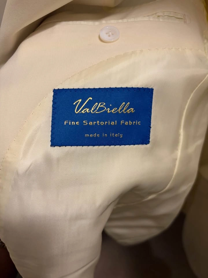 Off white tuxedo jacket - photo 4