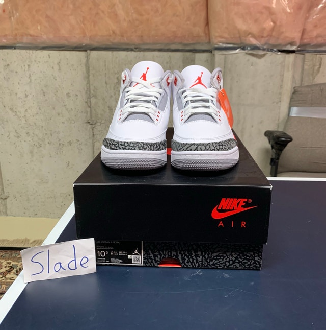 Jordan 3 Fire Red Nike Air (Big Sale) - photo 2