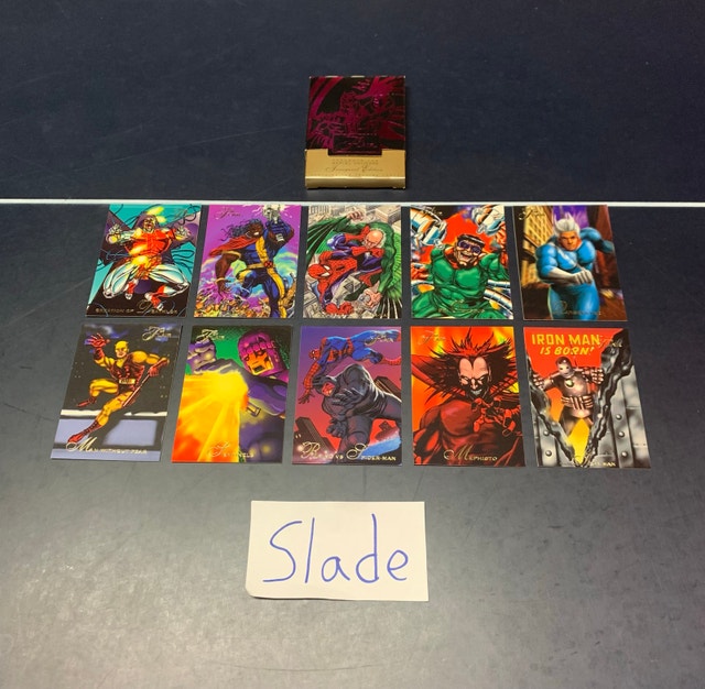 1994 Flair Marvel Universe Inaugural Edition Trading Cards