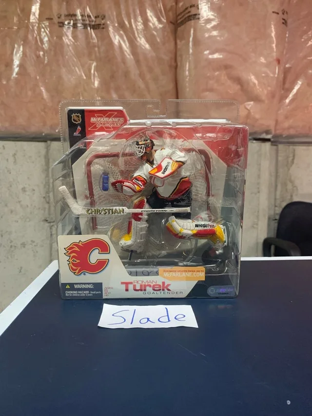 McFarlanes Sports Picks Roman Turek Goaltender Figure (Big Sale)
