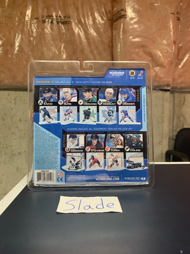 McFarlanes Sports Picks Roman Turek Goaltender Figure (Big Sale) - photo 2