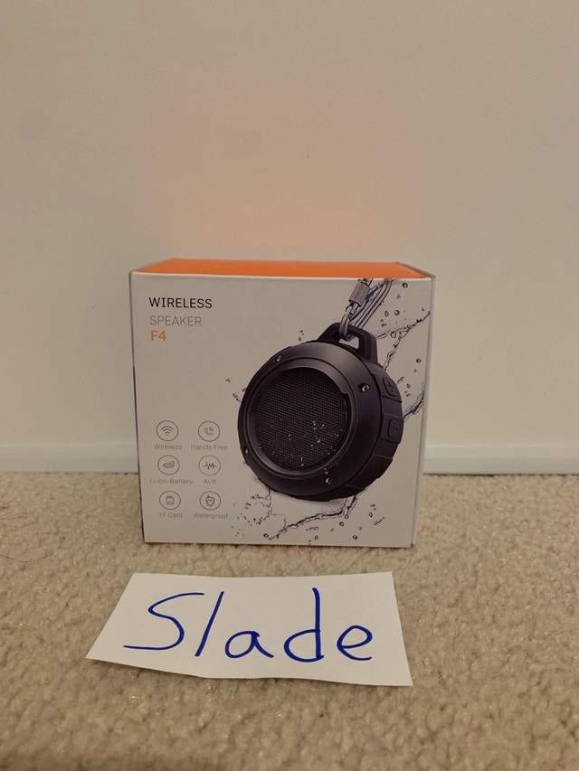Portable Waterproof Wireless Speaker F4 (Big Sale)