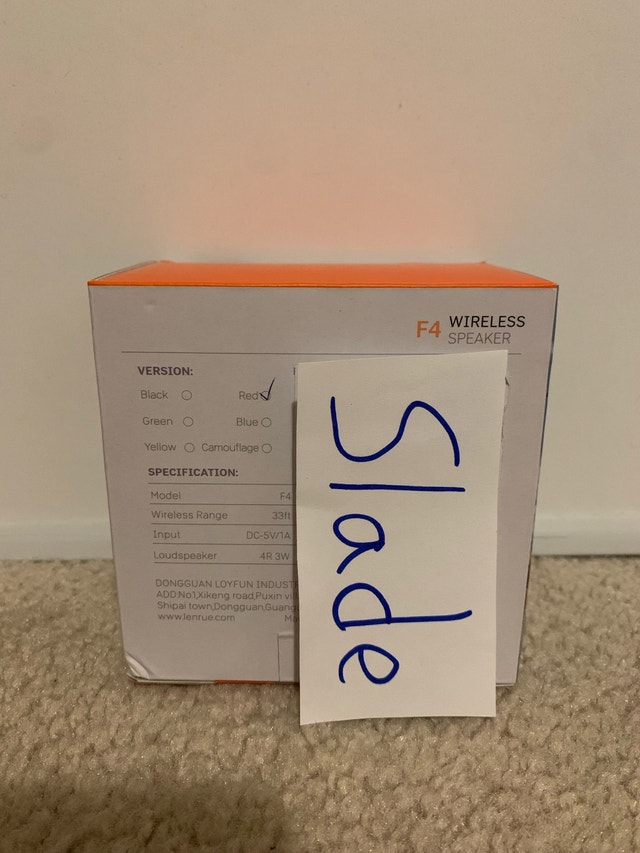 Portable Waterproof Wireless Speaker F4 (Big Sale) - photo 3