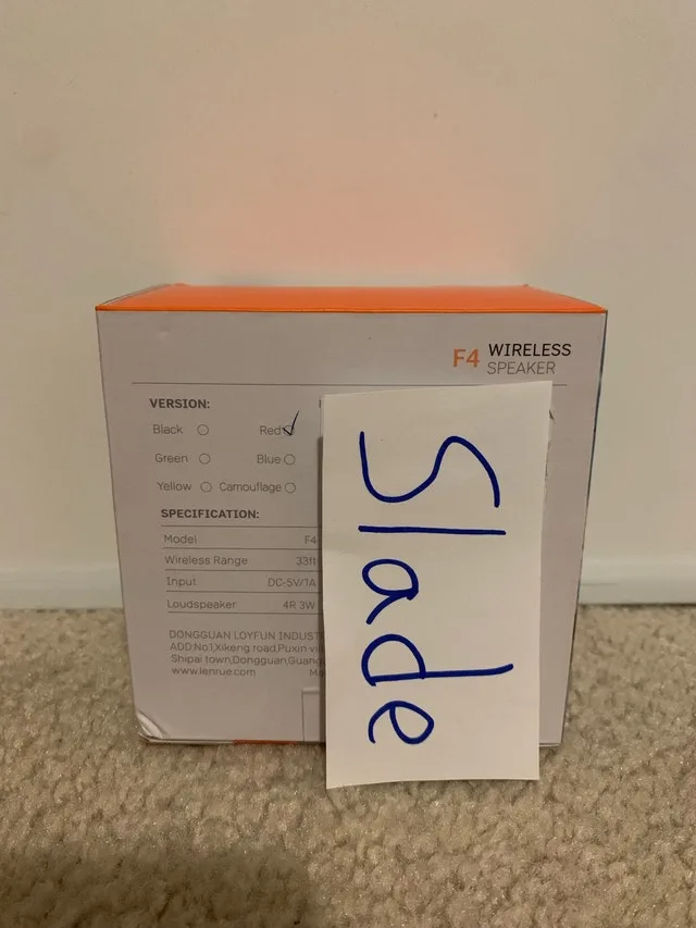 Portable Waterproof Wireless Speaker F4 (Big Sale) - photo 3