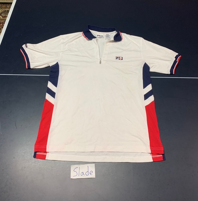 Fila White Polo Shirt (Big Sale)