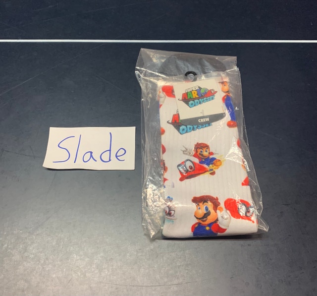 Super Mario Odyssey Crew Socks (Big Sale)