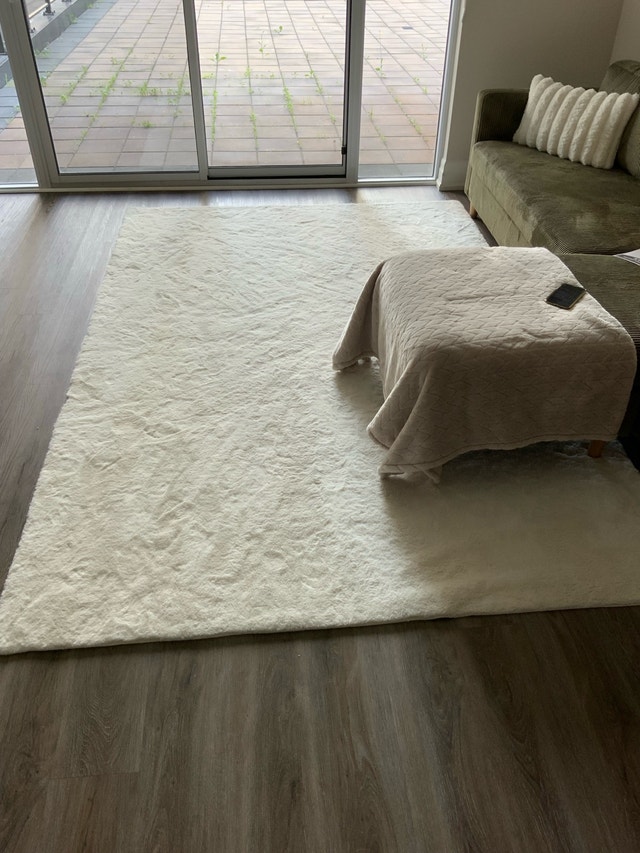 White Soft Rug