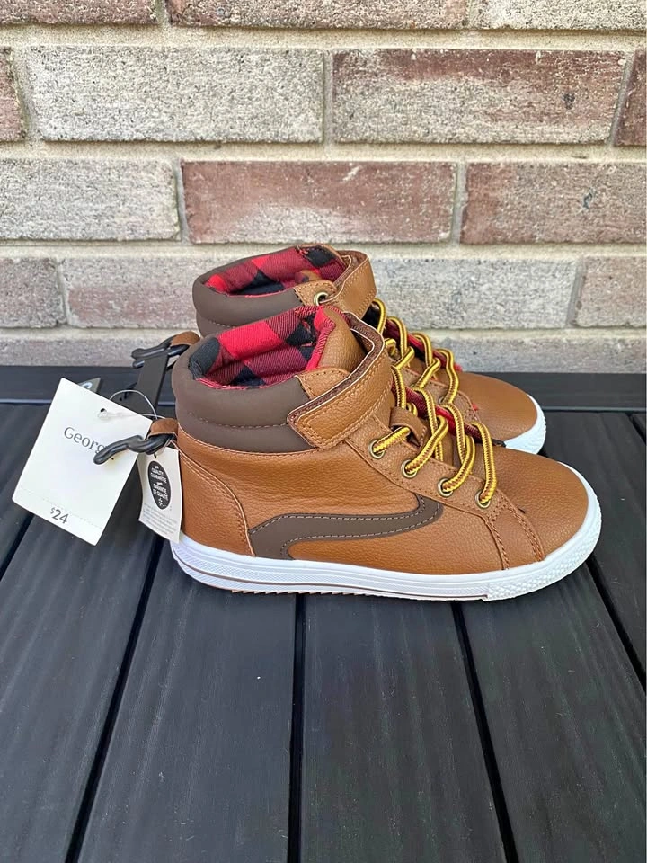 George Boys' High-Top Sneakers